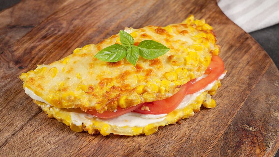 Corn Melt Wraps — finished dish