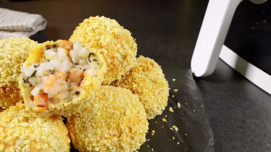 Crispy Furikake Salmon Bites
