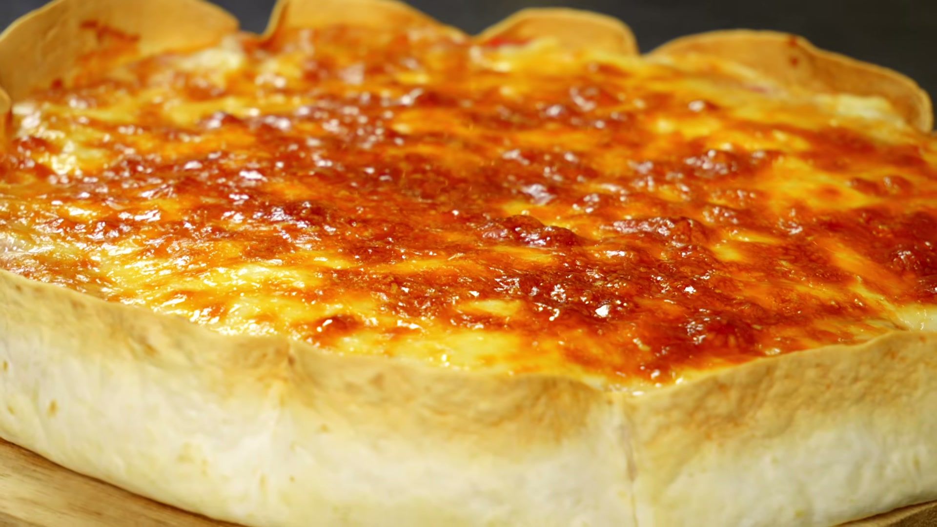 Crispy Mashed Potato Pizza
