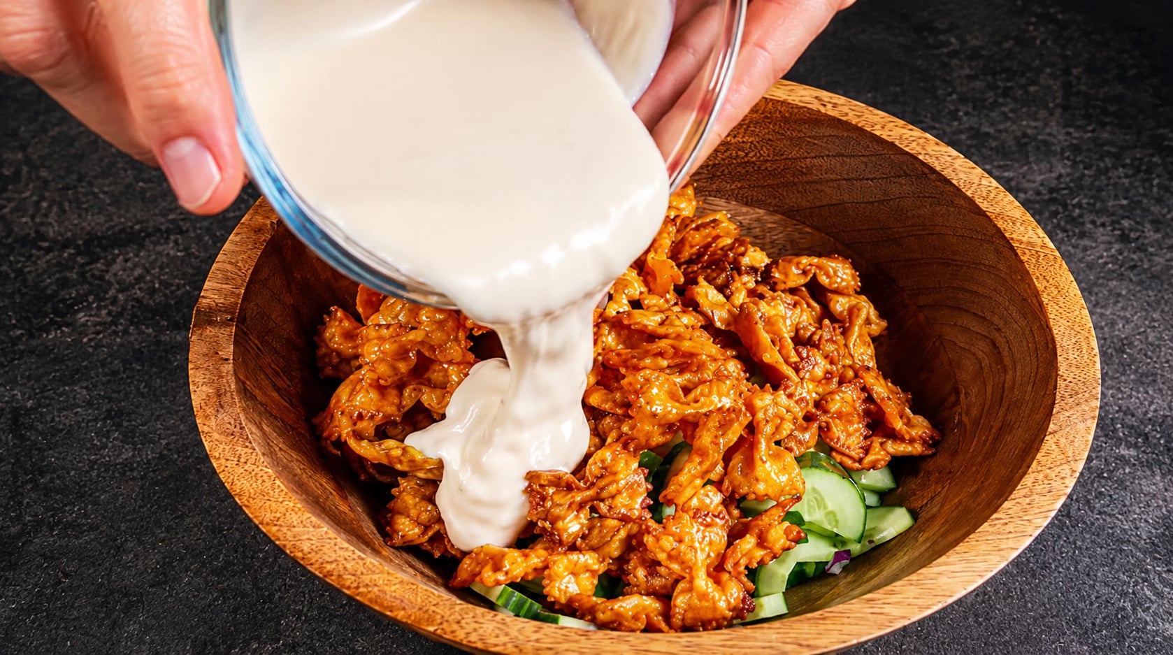 Crispy Noodle Salad — finished dish