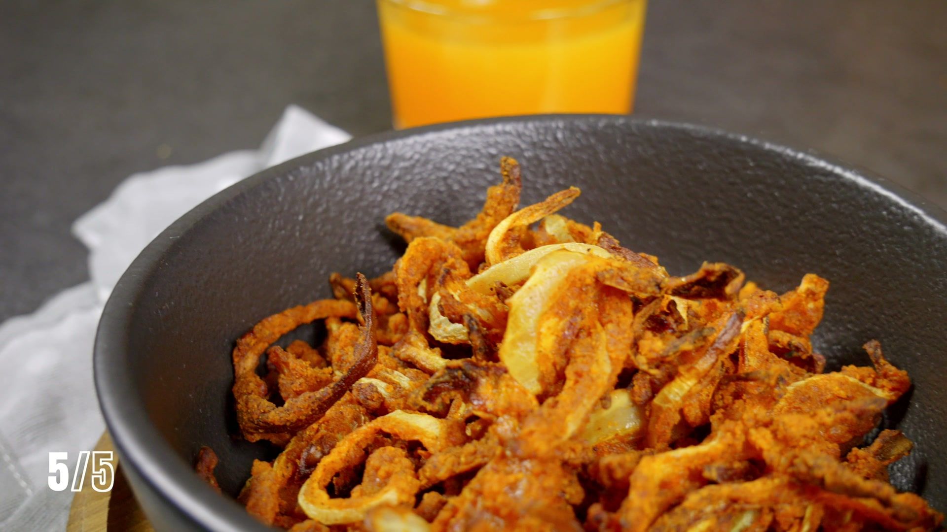 Crispy Onion Chips in the Air Fryer