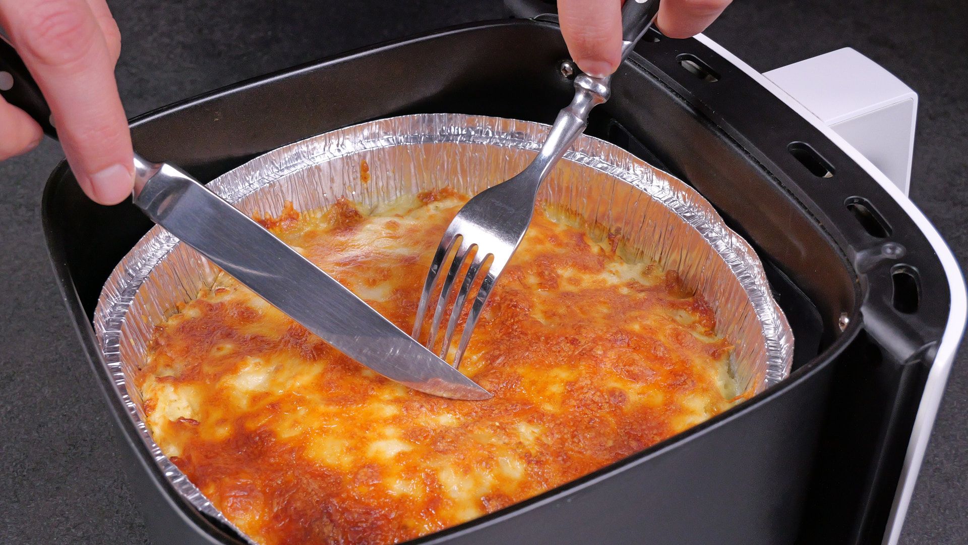 Easy Shredded Tortilla Pie — finished dish