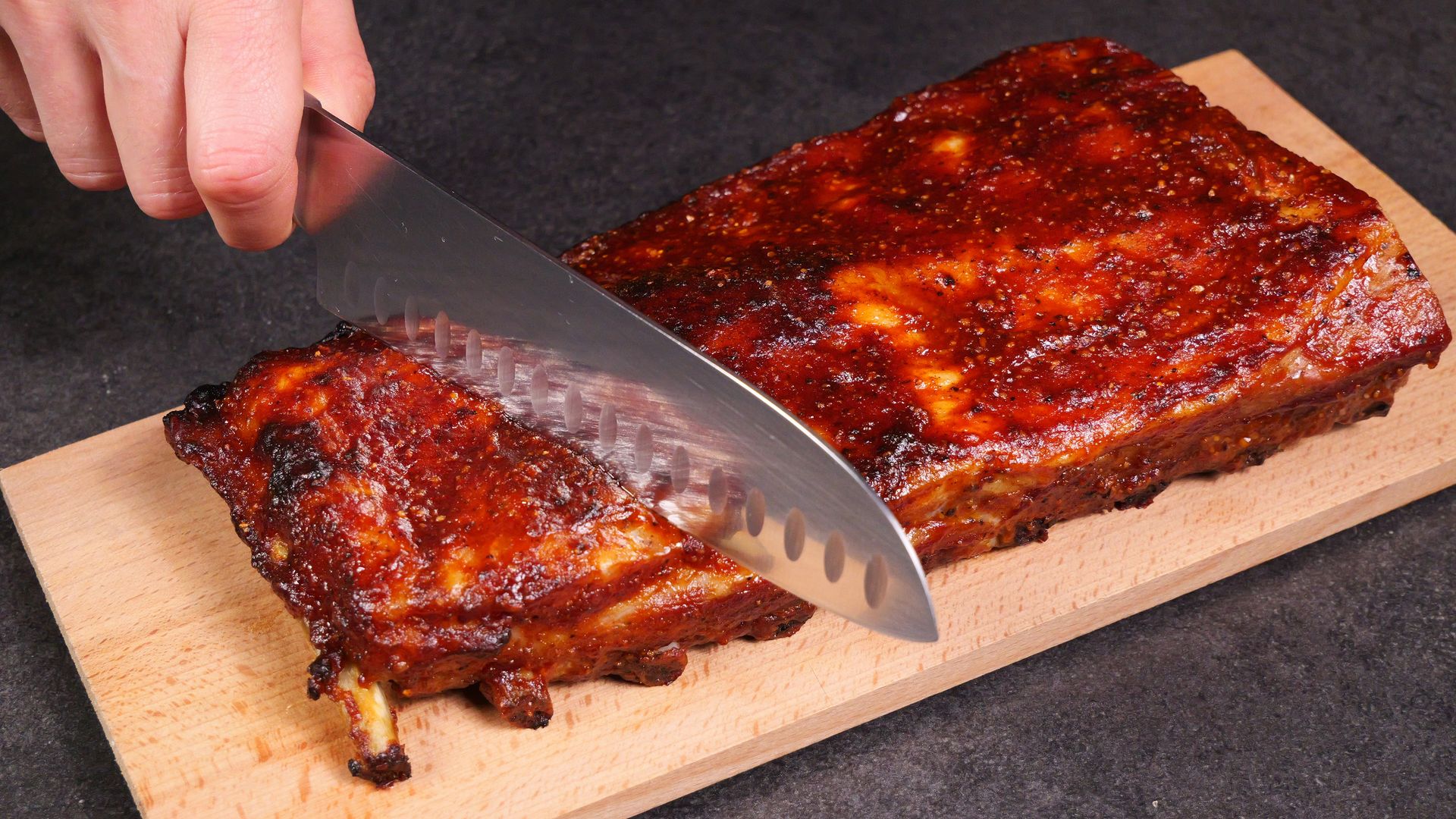 Fall-Off-the-Bone Oven-Baked Pork Ribs — finished dish