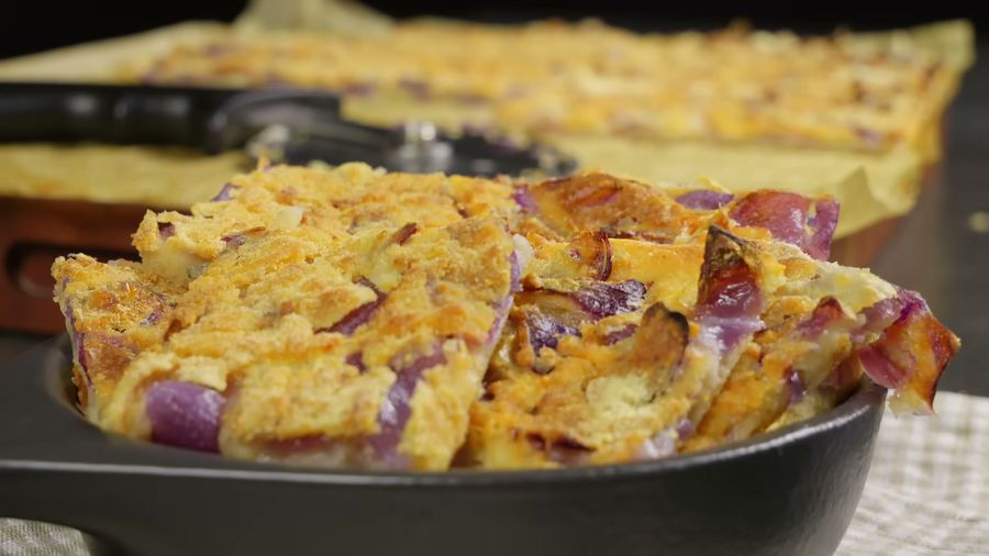Onion Focaccia Bread