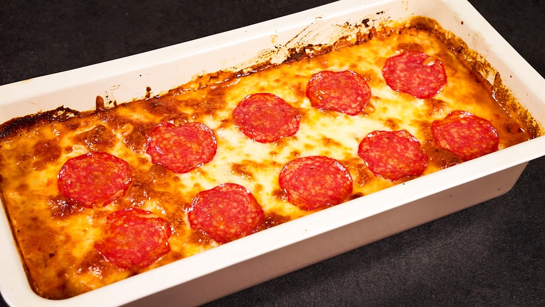 Oven-Baked Italian Tomato Noodles — finished dish