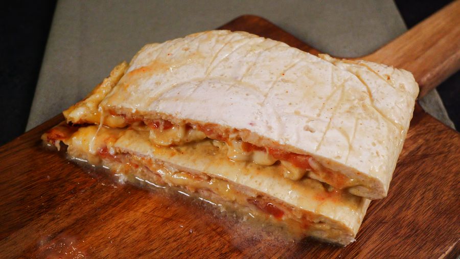 Parchment-Wrapped Chicken Pockets — finished dish
