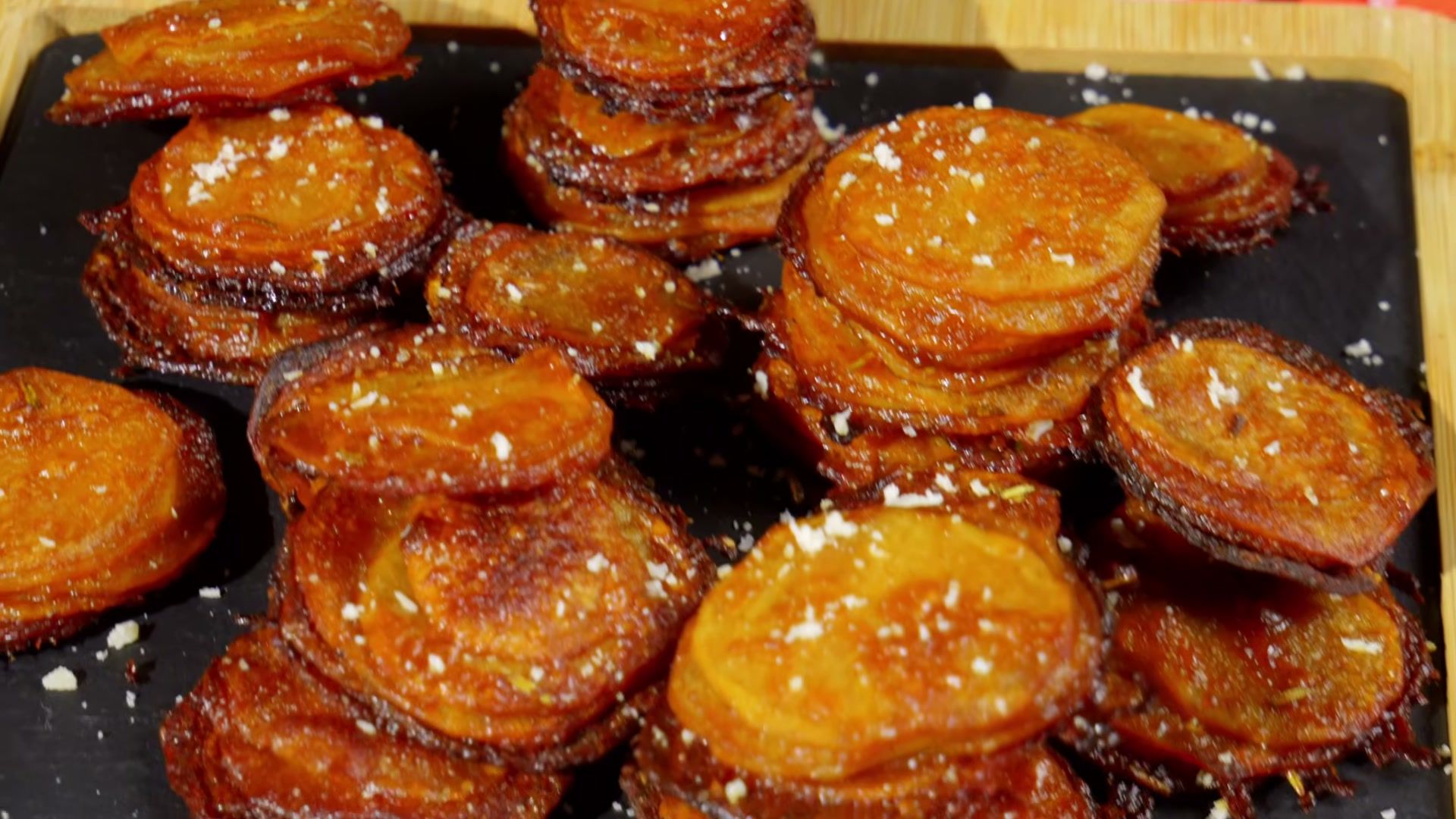 Parmesan Potato Stacks