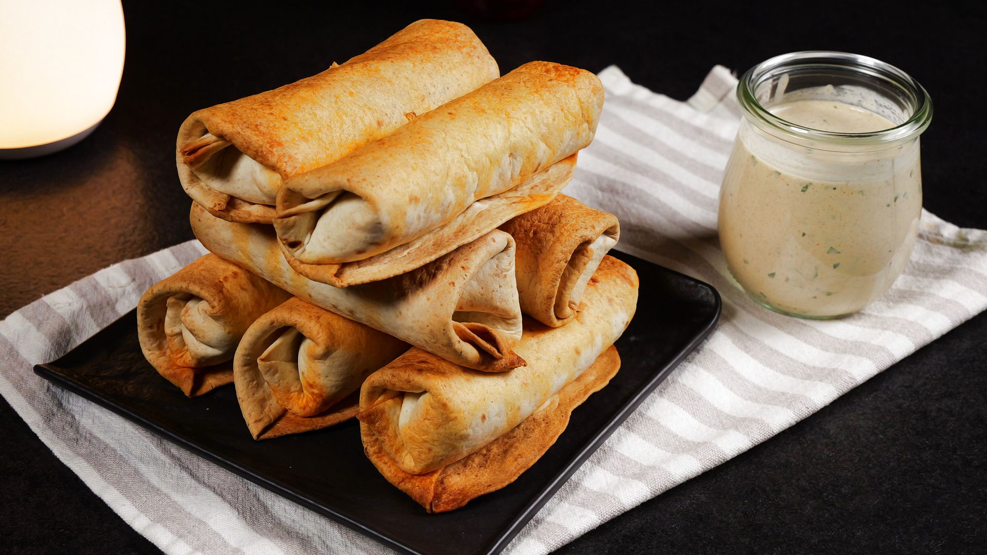 Pepperoni Beef Rolls — finished dish
