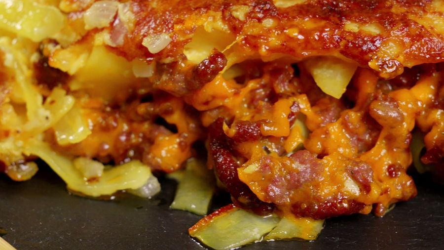 Play: Potato Pocket with Ground Meat & Cheese