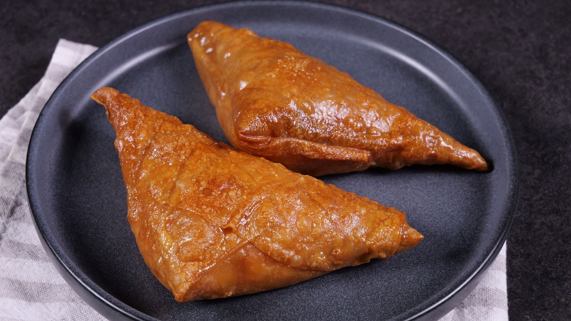 Rice Paper Feta Burek — finished dish